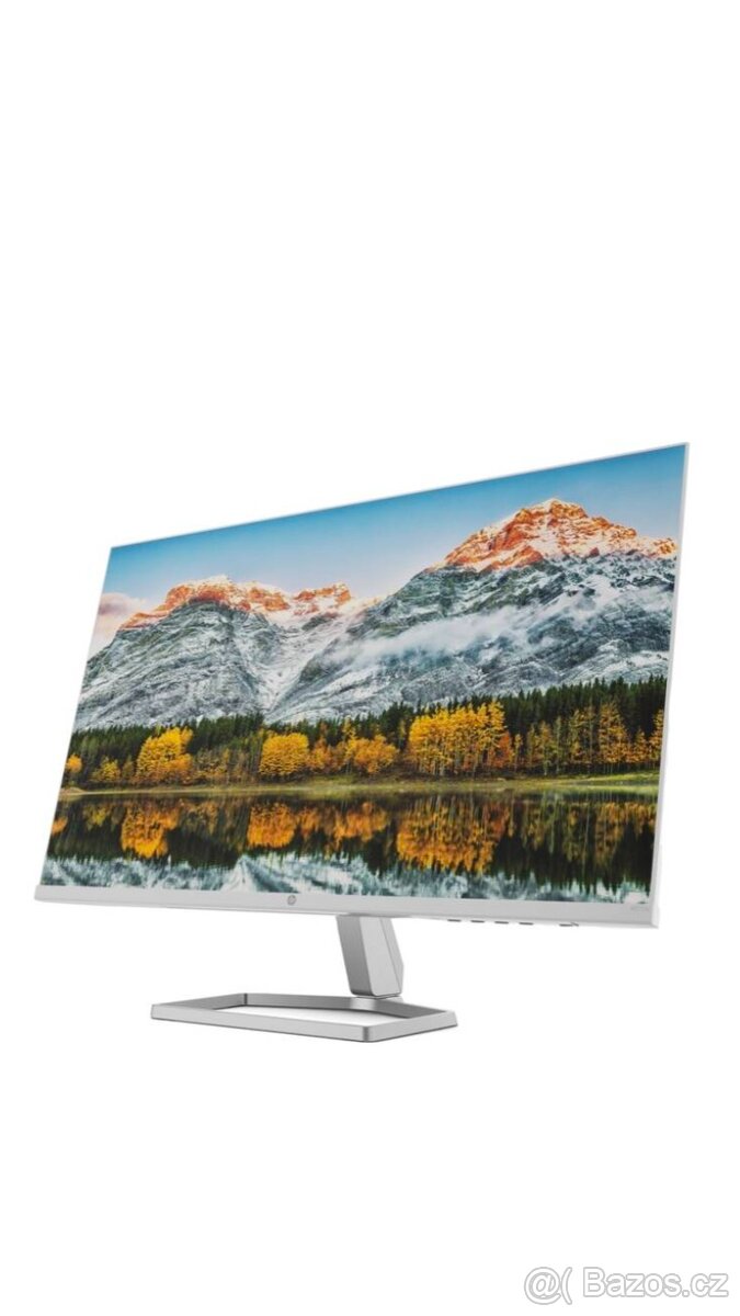 Monitor HP M27fw (2H1A4AA#ABB) stříbrný/bílý
