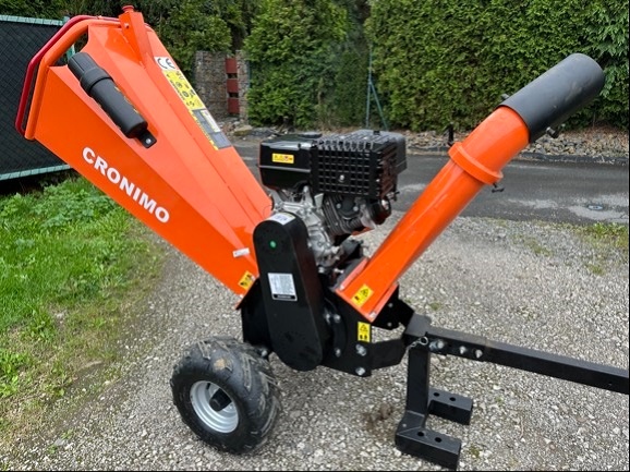 Štěpkovač benzínový 15 koní, štěpkovač za ATV na Iso kouli