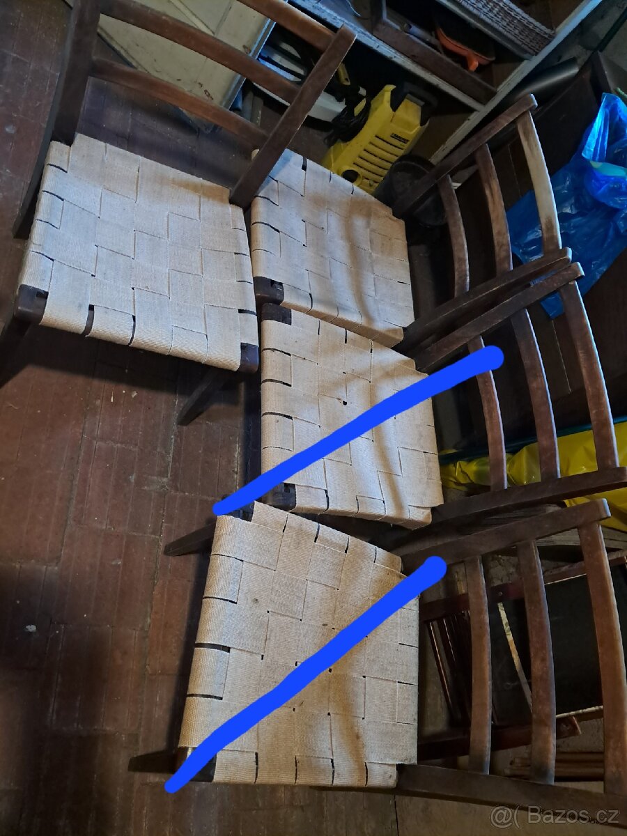 Staré židle 2x