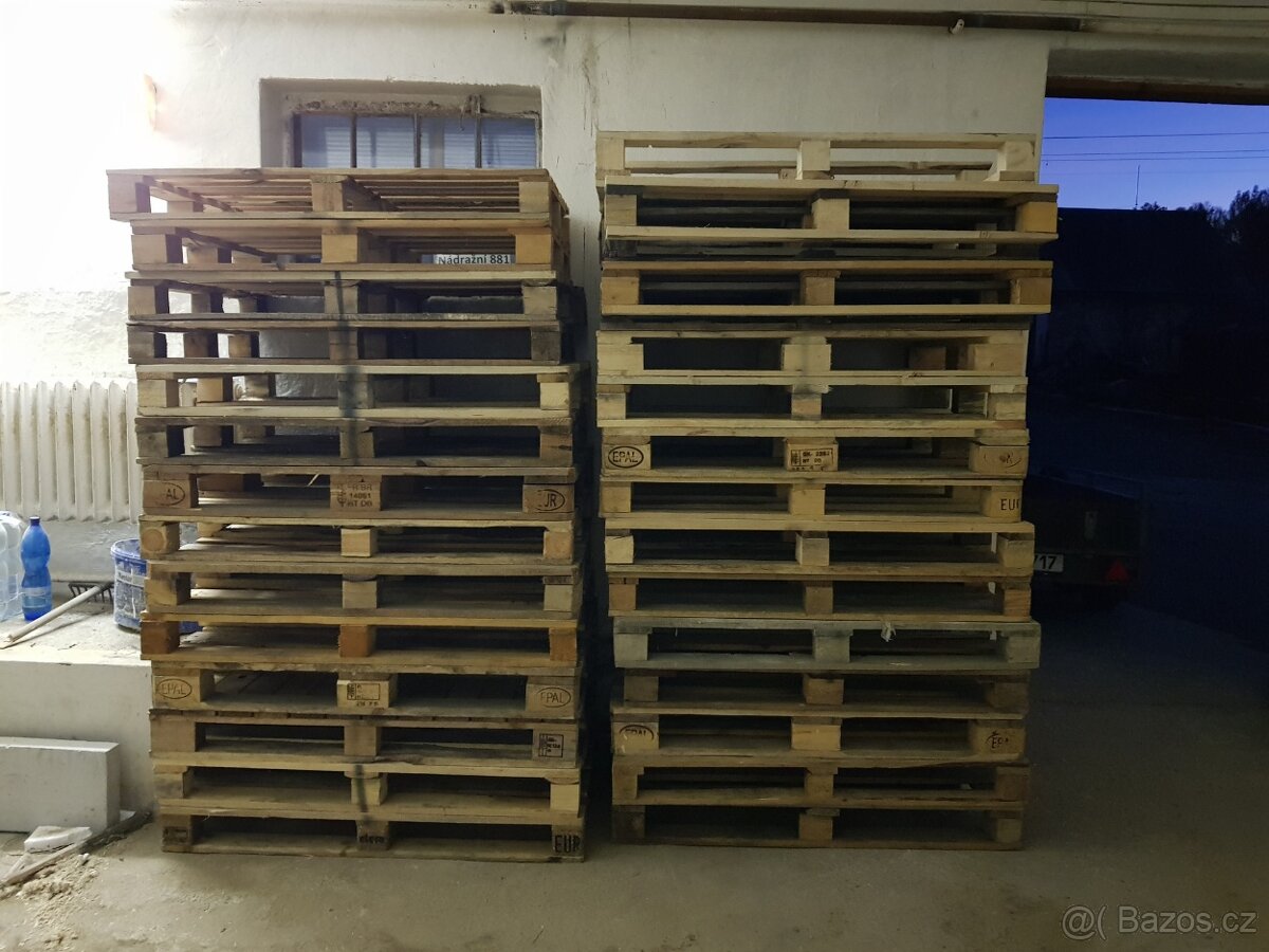 Přepravní palety 120x80cm