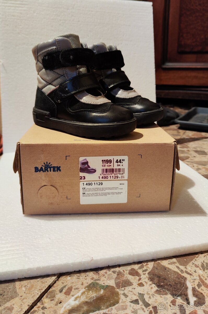 Dětské zimní boty