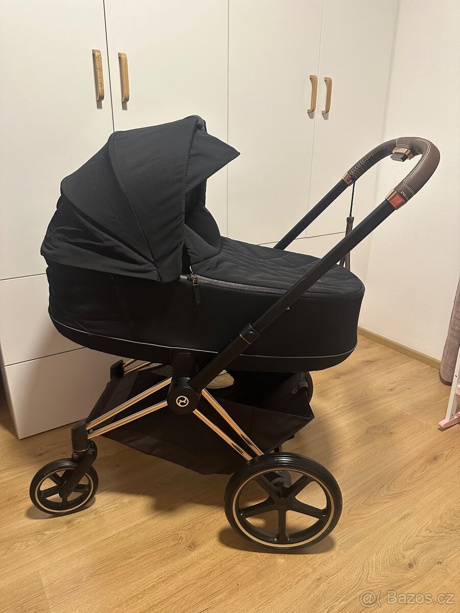 Cybex kočárek Rose Gold – nová korba, sporták, síťka – 15 00