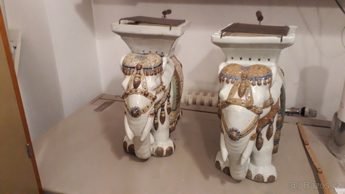 Porcelánoý slon...