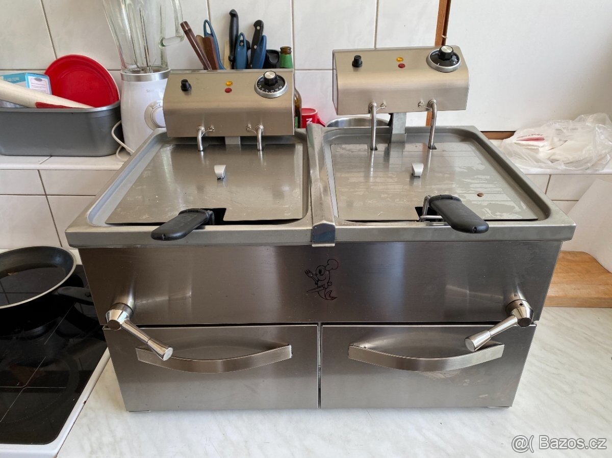 Vodní fritéza profi Movilfrit F 10+10