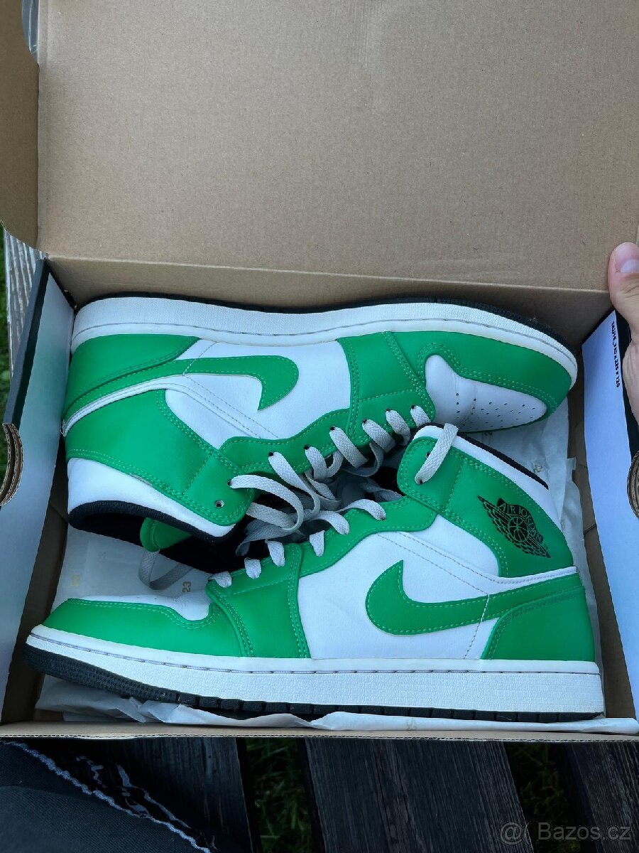 Air JORDAN 1 MID (lucky green)
