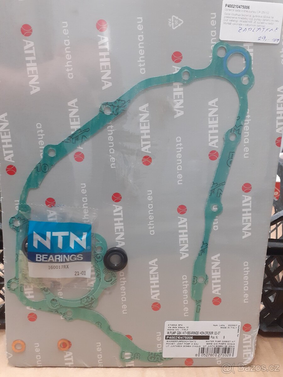 Tesnenie HONDA CR 250