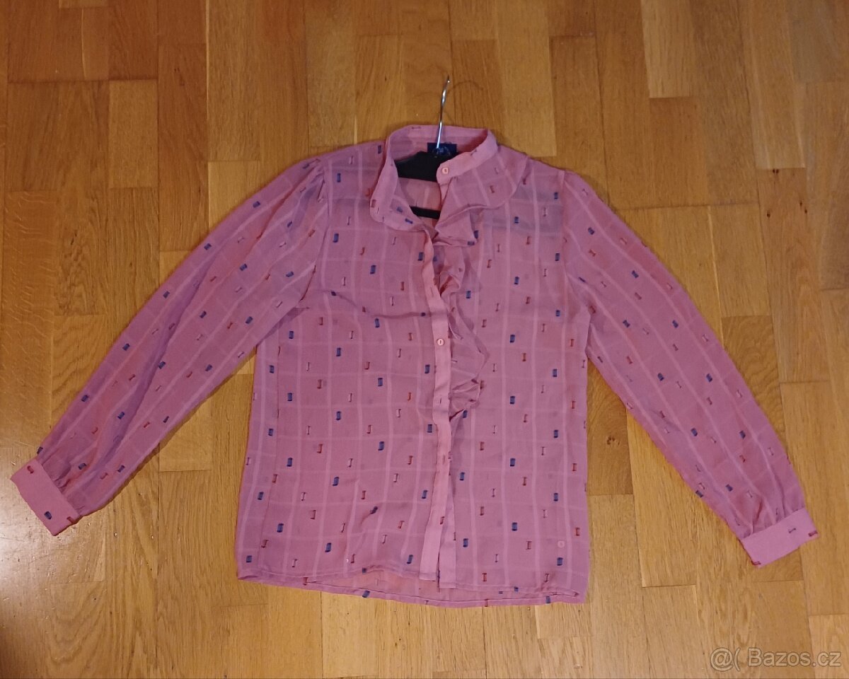 Dámská růžová košile