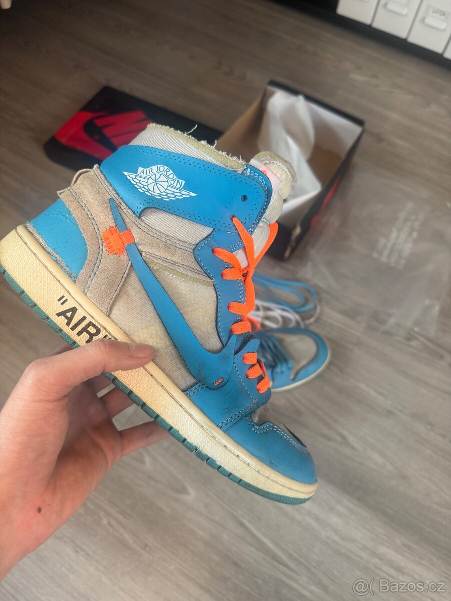 Off White Jordan 1 HIGH UNC