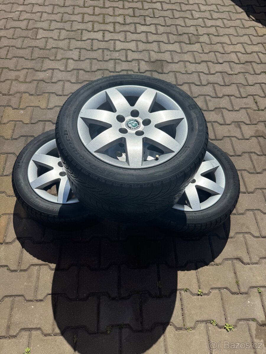 Originální sada litých kol Škoda