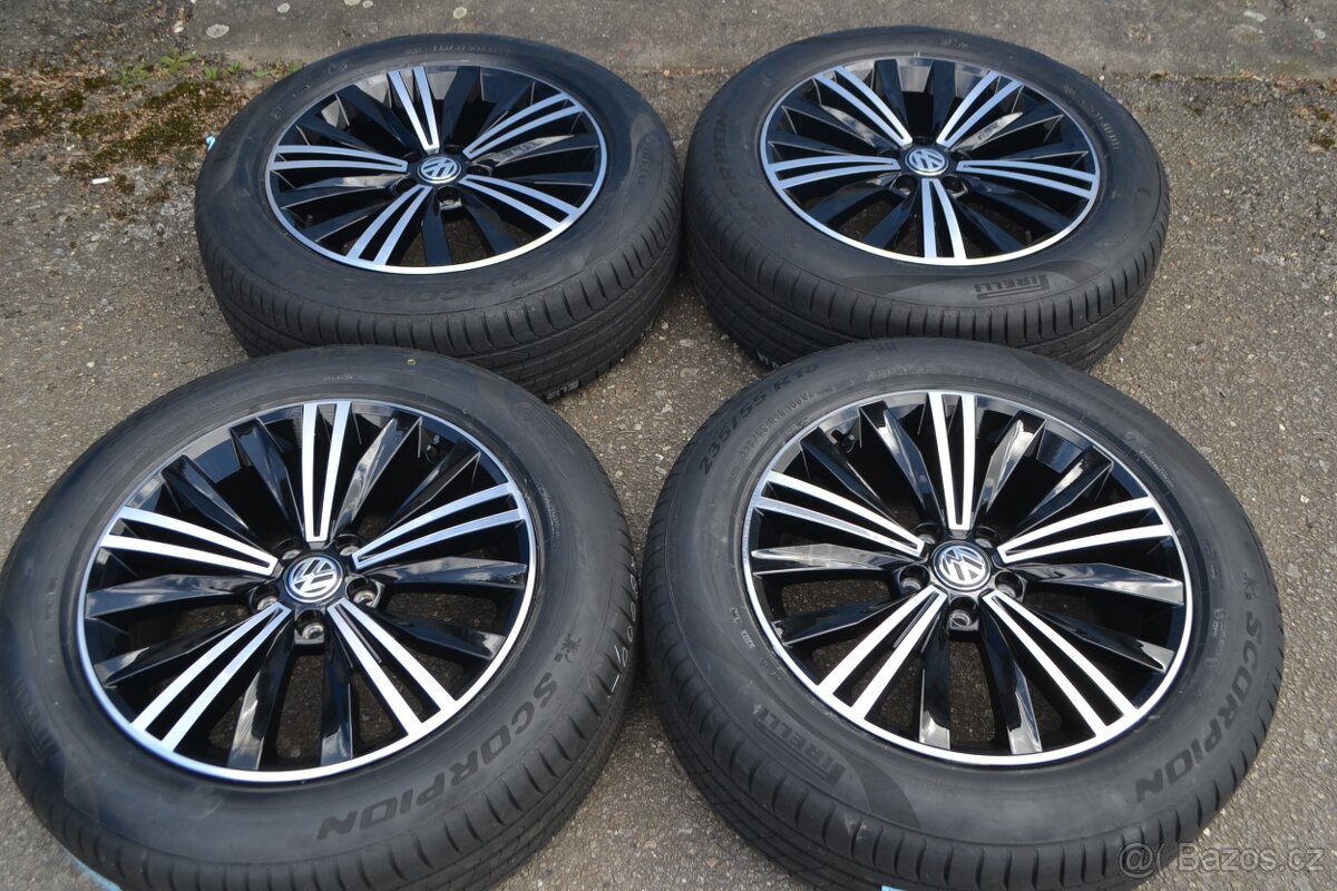 VW Tiguan/Š.Kodiaq -NOVÁ letní orig.Alu sada -235/55R18
