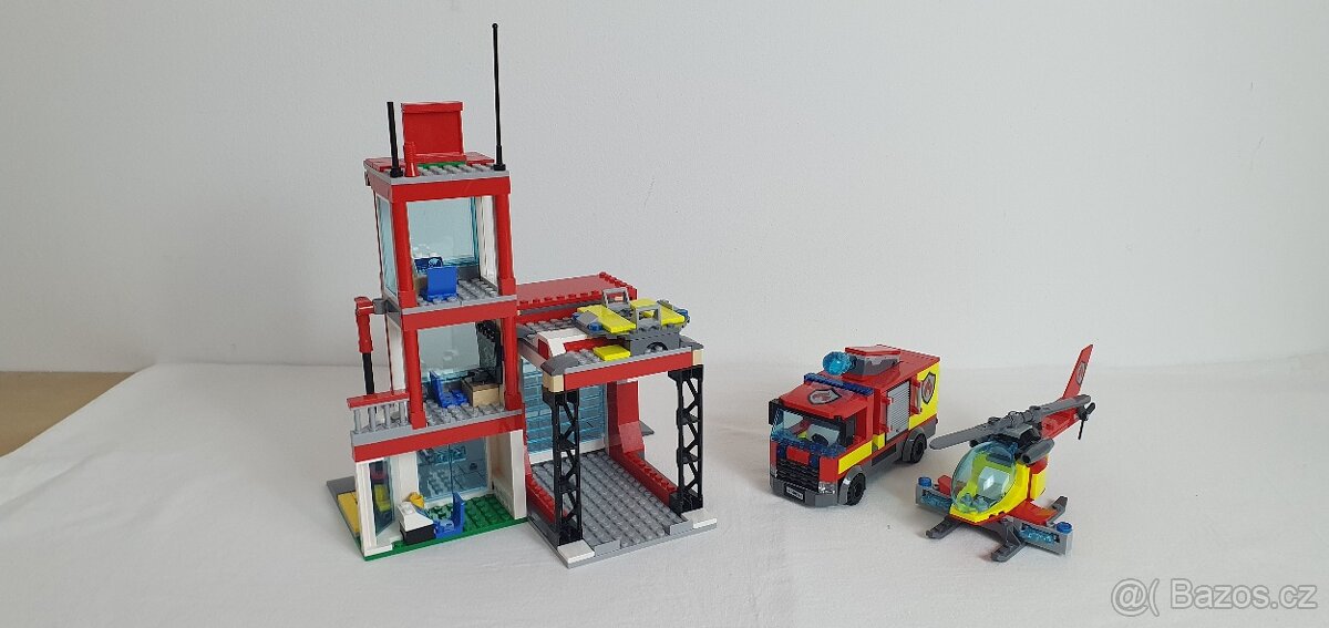 Použité LEGO City 60320 Hasičská stanice