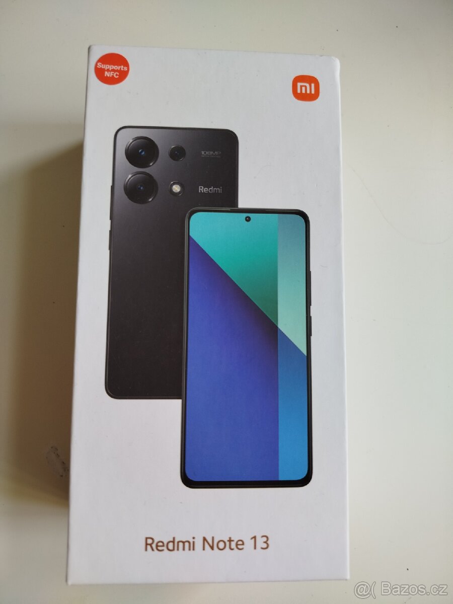 Redmi Note 13, 8+8/256 GB, záruka