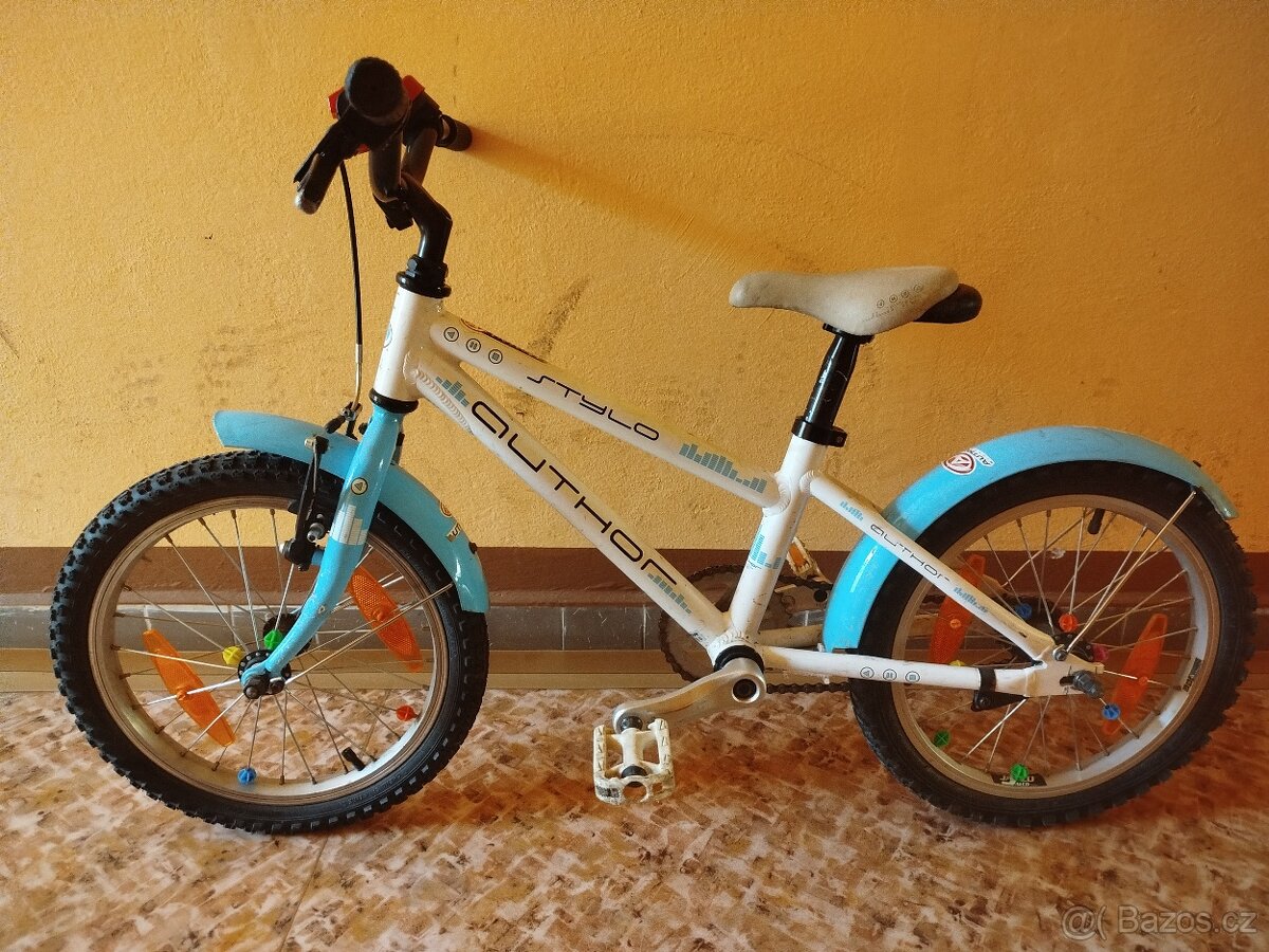 Dětské kolo 16+ vodící tyč