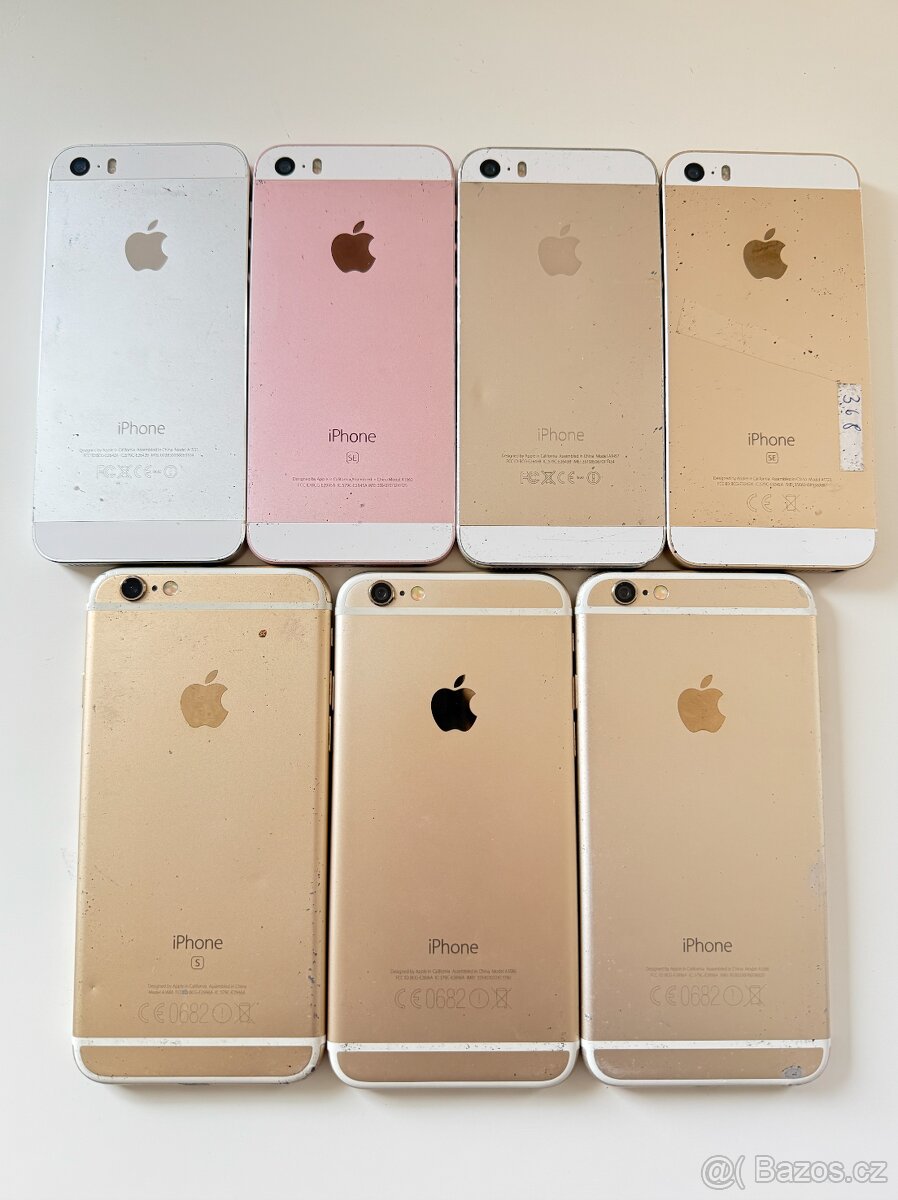 7x Apple Iphone - 6s, 6, SE, 5s