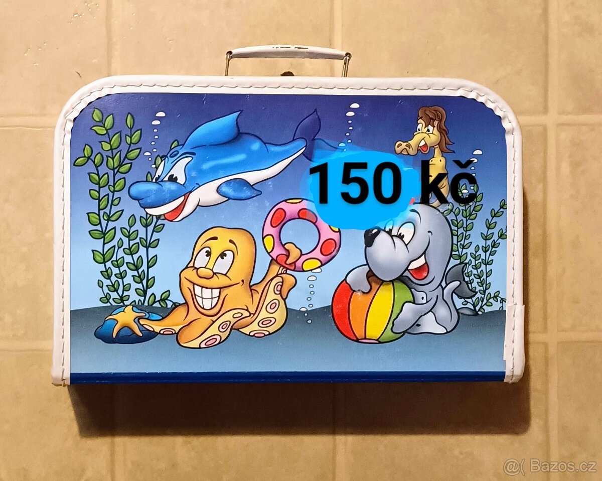 Dětský kufr (35 x 23 x 10) Nepoškozen