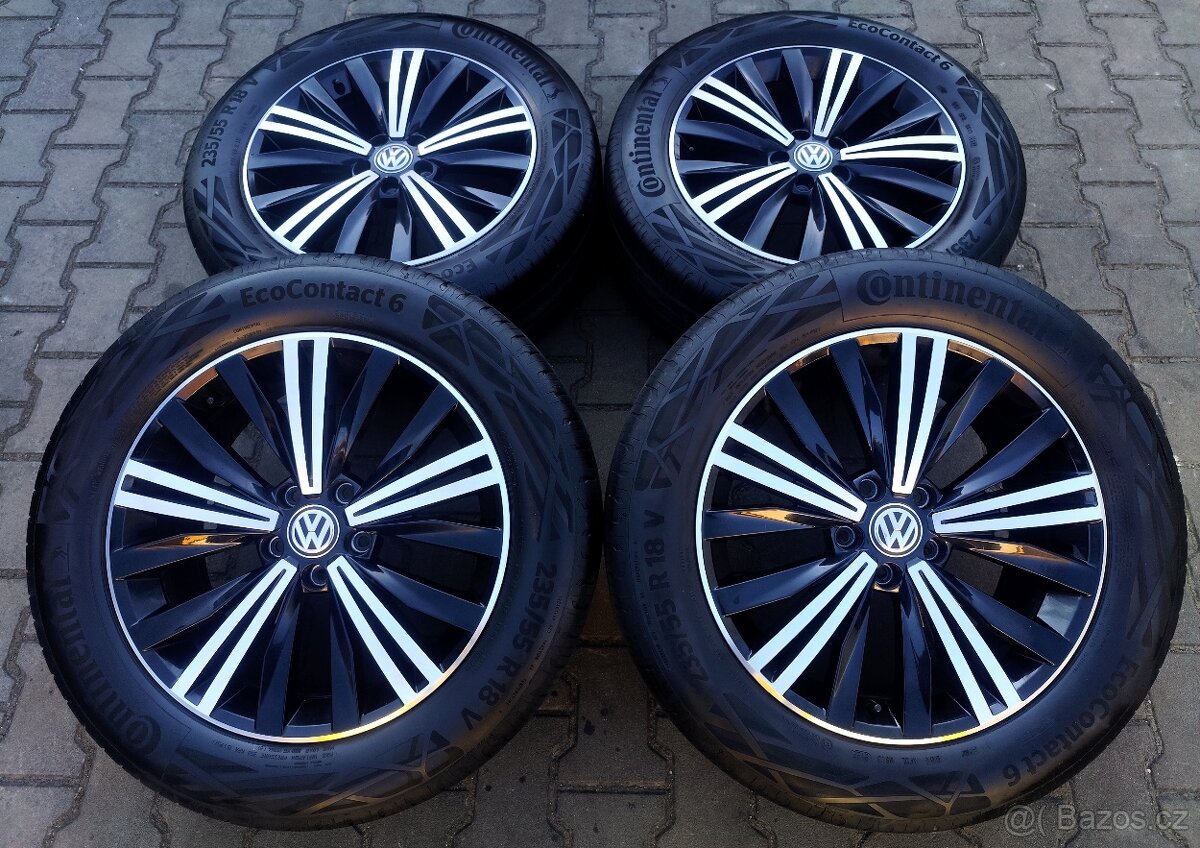 Alu kola originál Volkswagen Tiguan 5x112 R18 Nizza