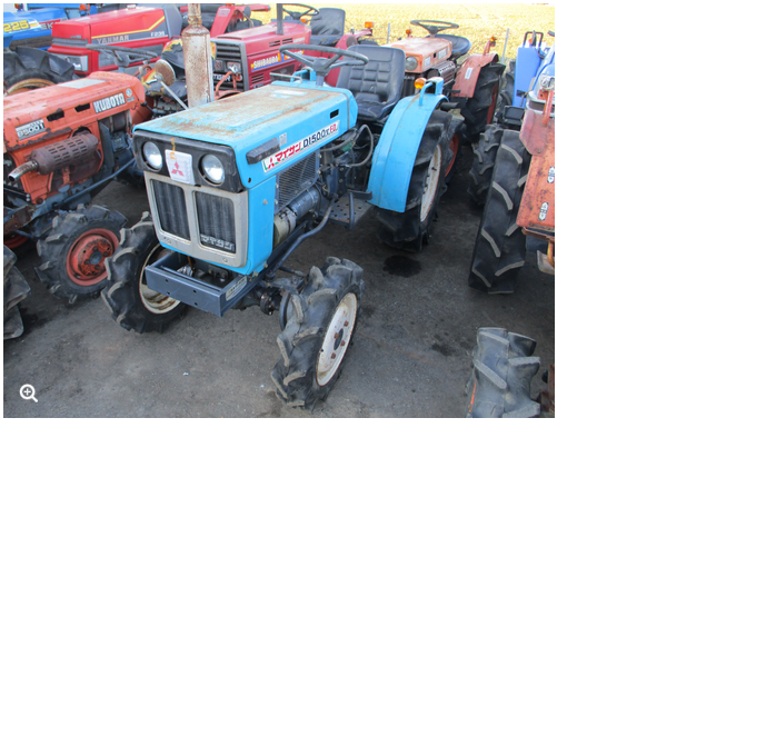 Malotraktor Mitsubishi D1500 ok