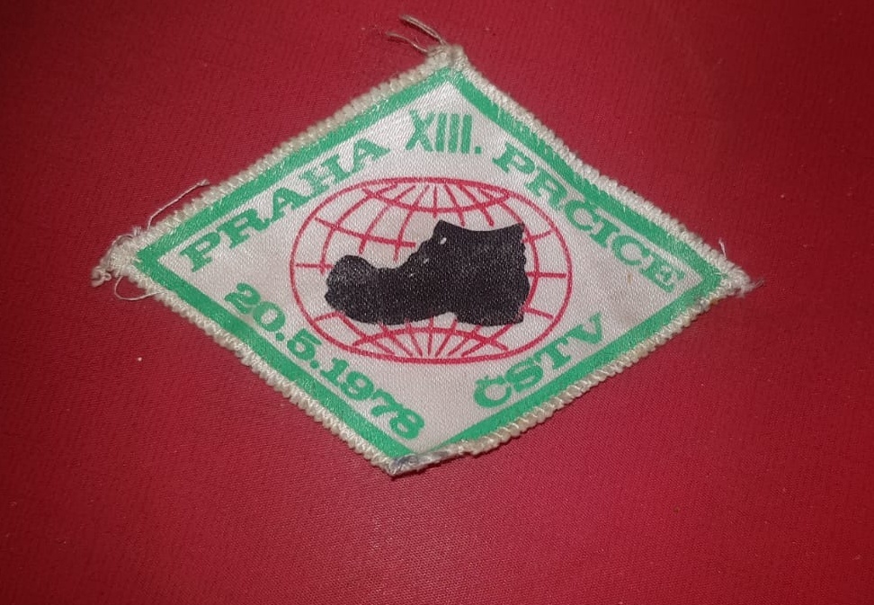 Nášivka Praha Prčice 1978