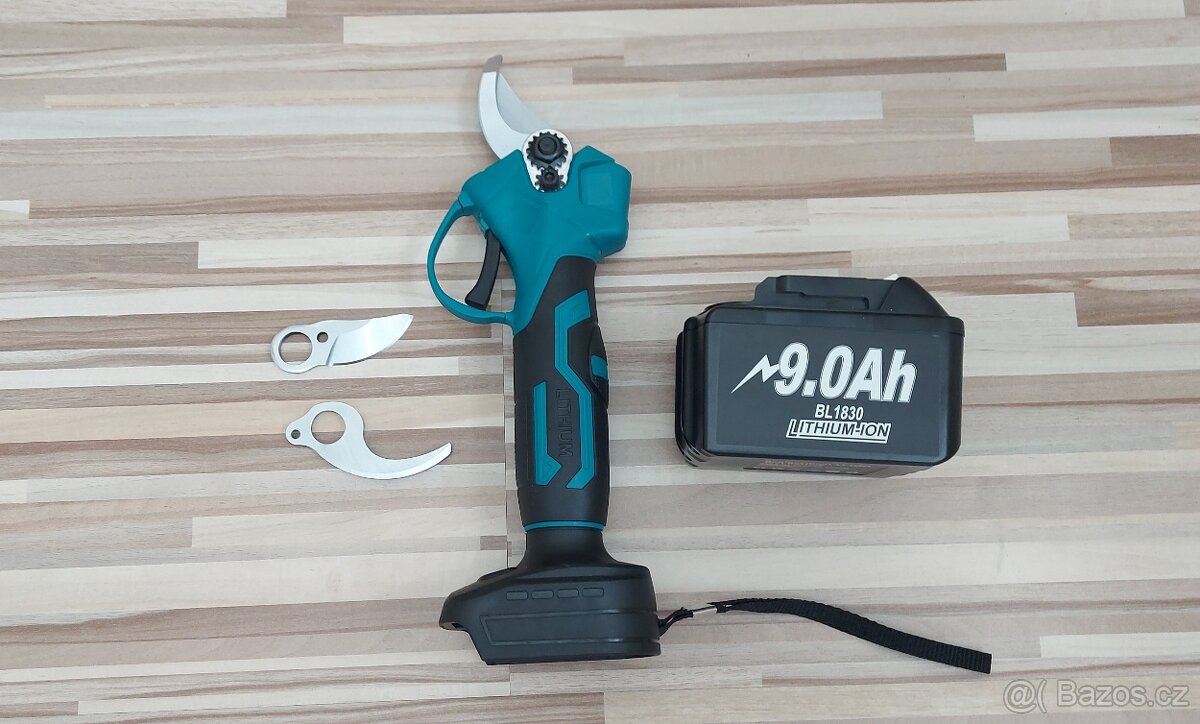 Aku elektrické zahradní nůžky, pro Aku Makita 18V.