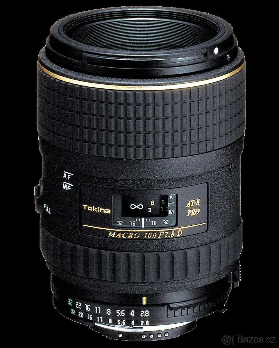 MACRO objektiv Tokina AT-X PRO 100 mm f/2,8 D AF pro Nikon
