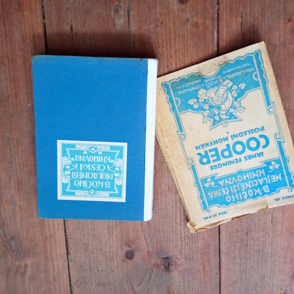Kniha z r. 1925 Poslední mohykán