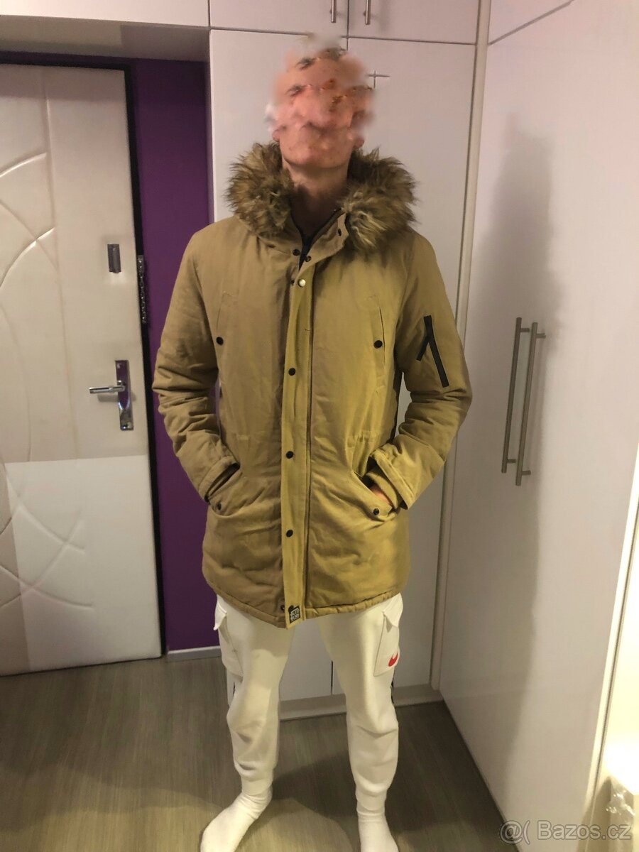 Pánský zimní kabát (velikost L)