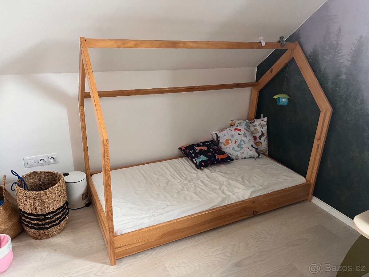 Postel domeček 160x80cm