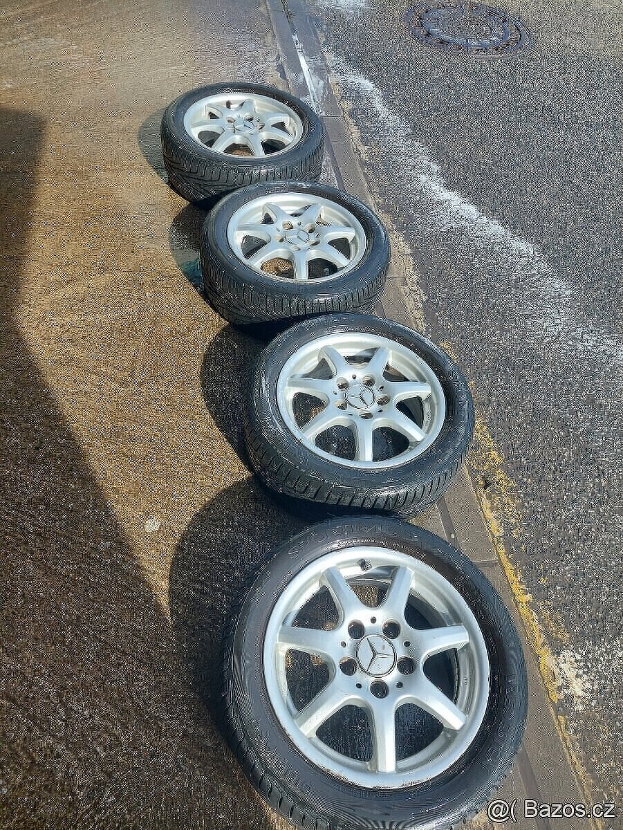ALU kola RIAL R15 s letními pneu 195/50 r15