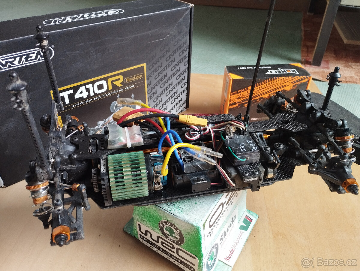 Prodám RC podvozek Carten T 410 R