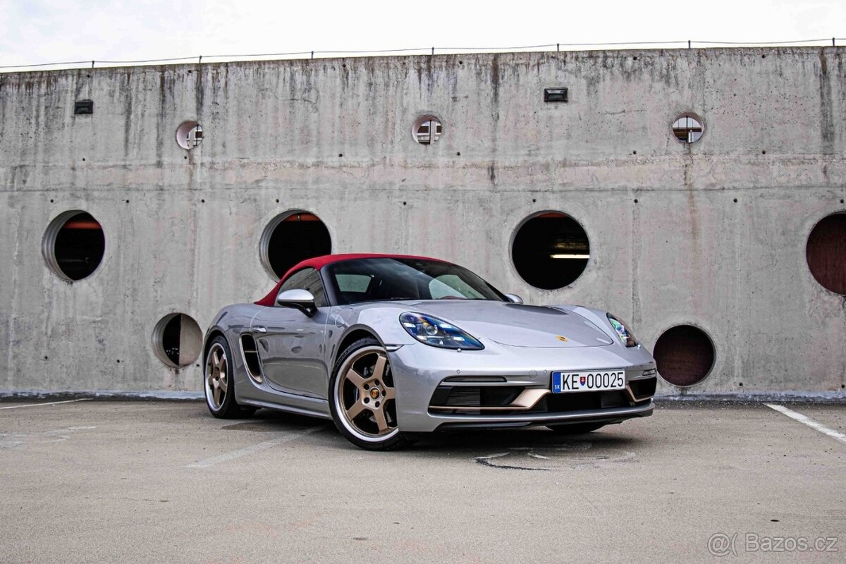 Porsche Boxster 718 25 years PDK / ODPOČET