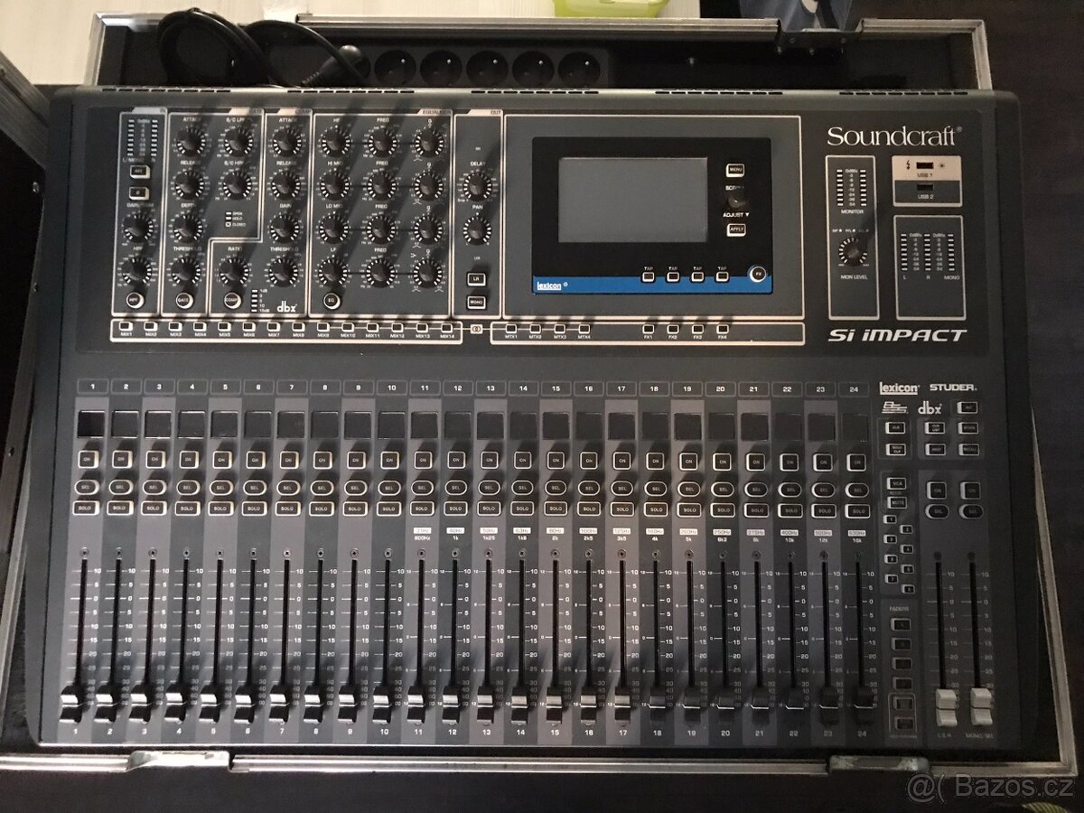 SOUNDCRAFT SI IMPACT + MINI STAGEBOX 32i