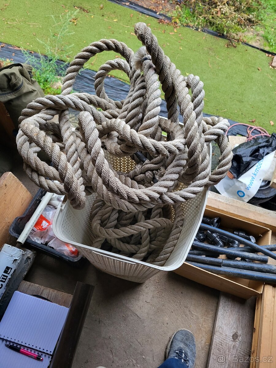 Lano - pevné, dekorativní, 20 M