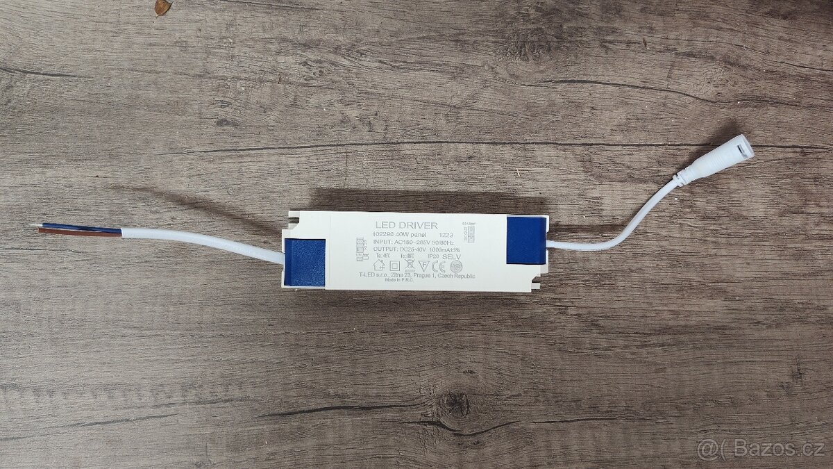 Proudový zdroj pro LED panel (LED driver) 40W