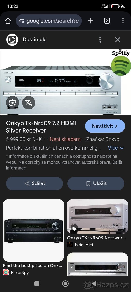 Onkyo tx-nr 609