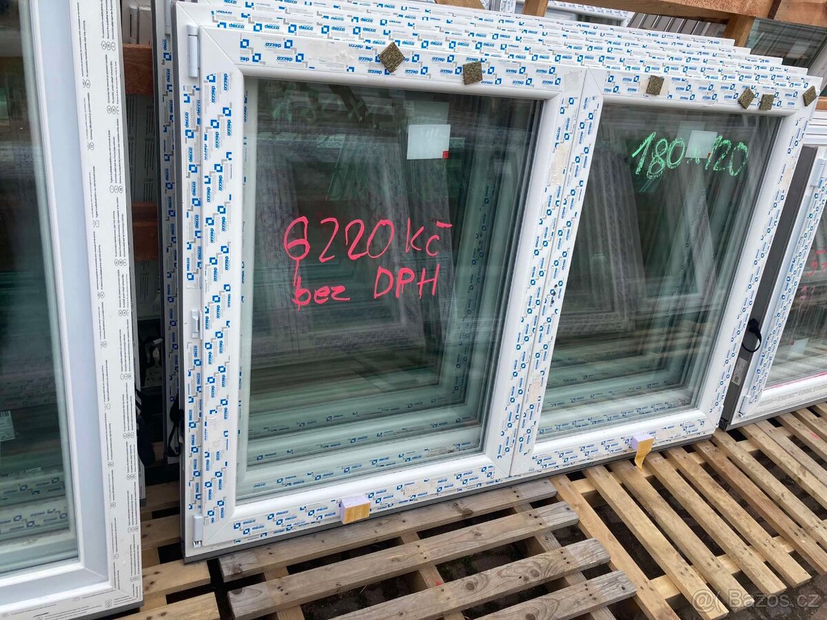 Prodám okno 180x120