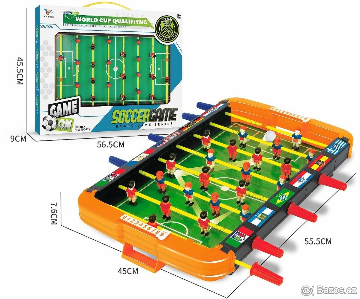 starý použití Stolní fotbal bez krabice