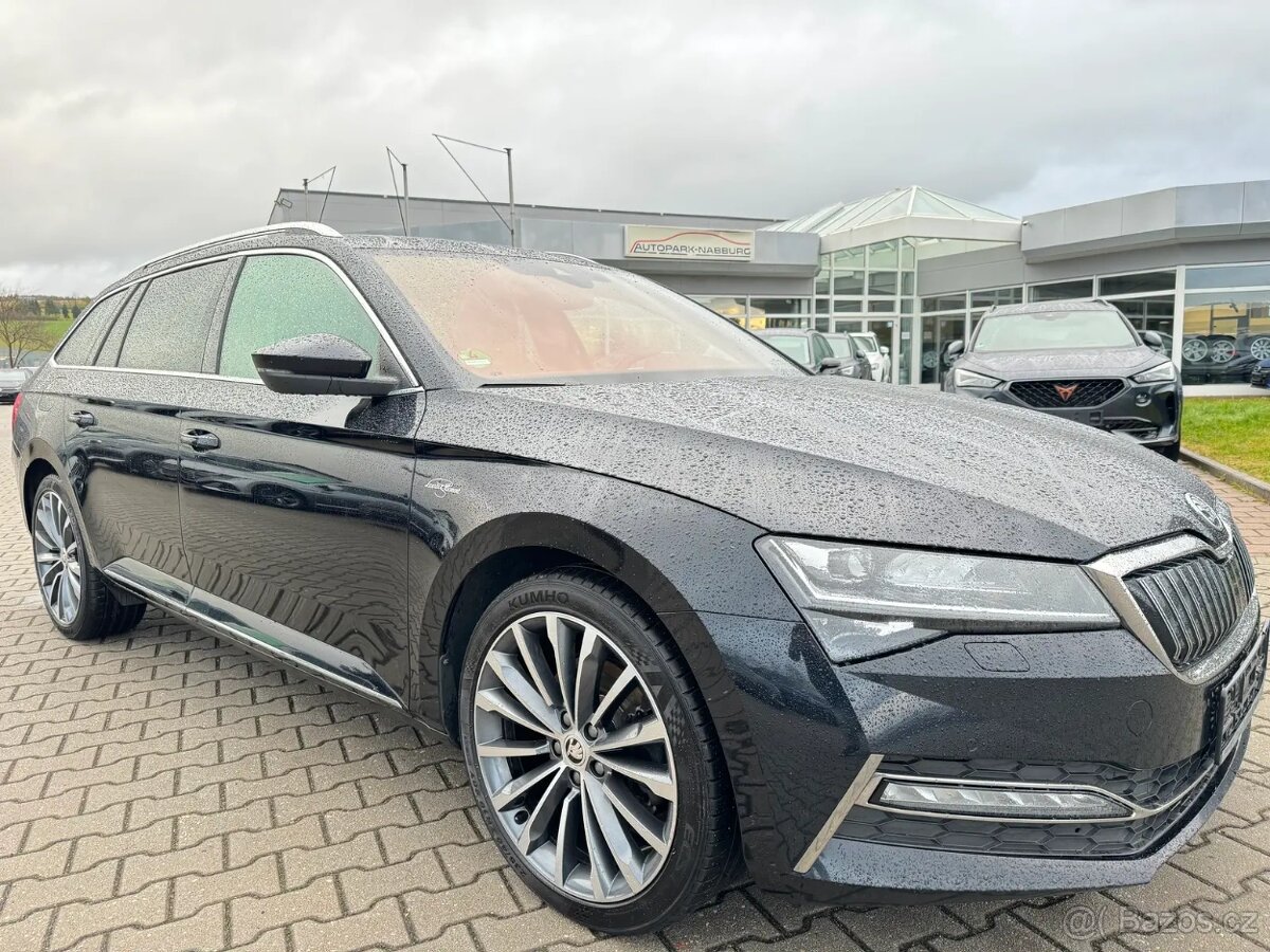 Škoda Superb iV L&K TSI 160kw/tažné/panorama/360°kamery