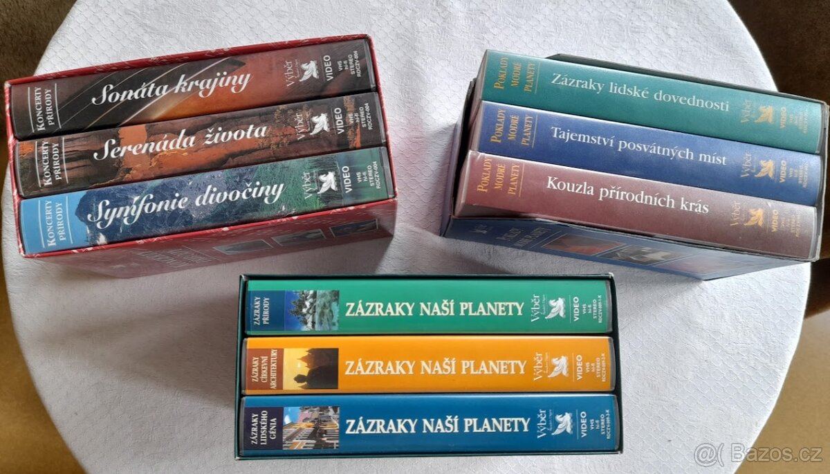 VHS kazety Výběr  Reader's Digest