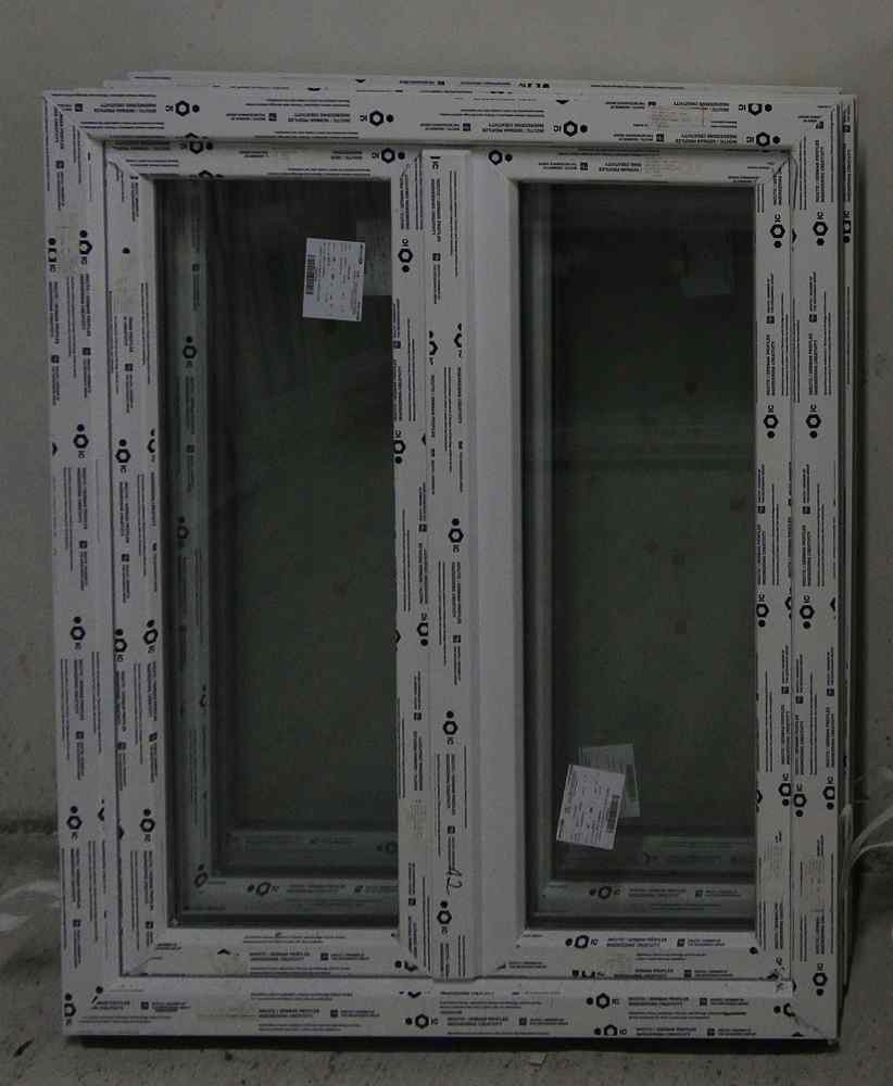 Prodám okna 120 X 150 bílá dvoukřídlá nová