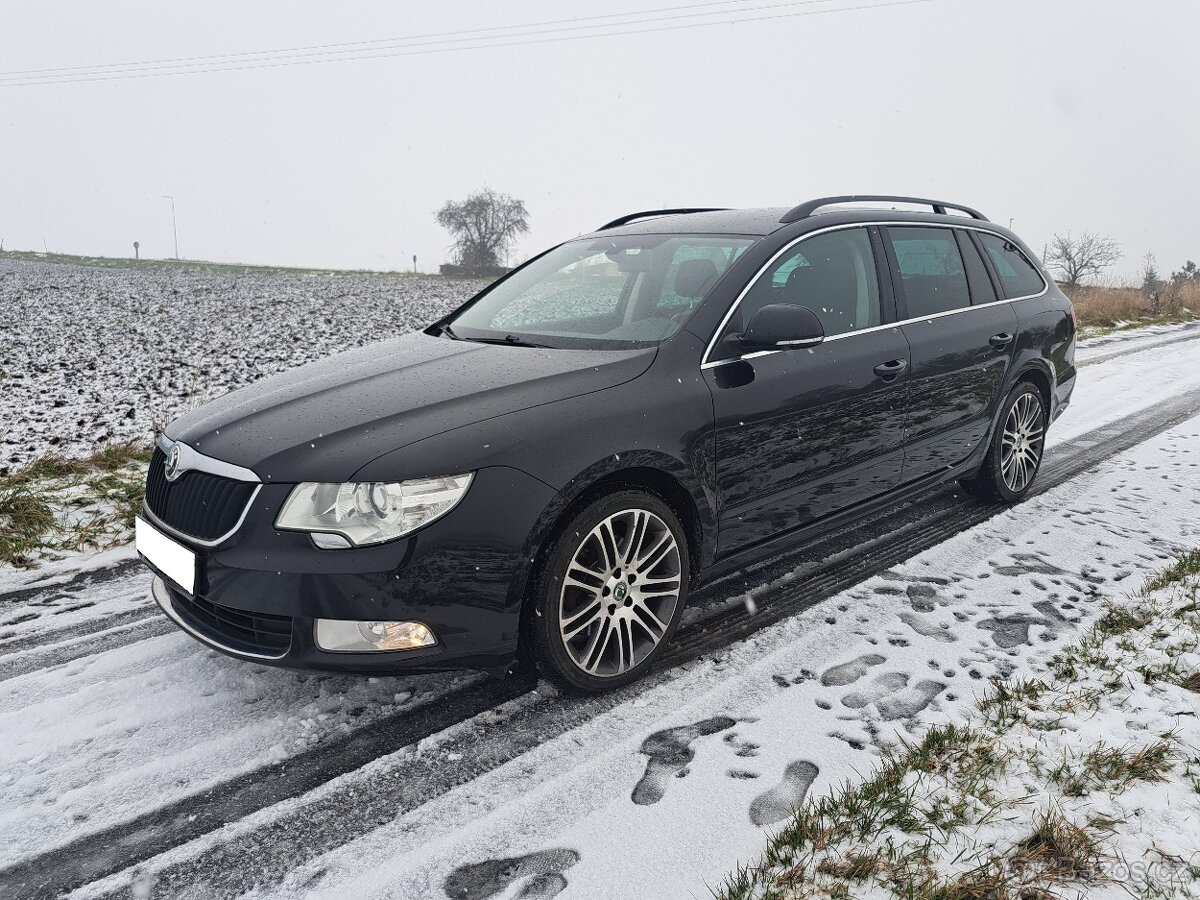 Škoda Superb 2, 2.0 TDI, 125 kW, DSG, 11/2012 navi, tažné