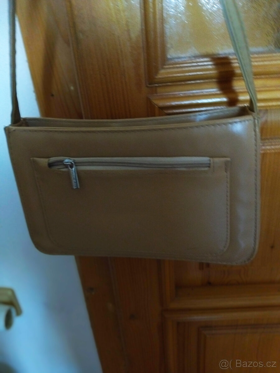 Retro tašky a kabelky, pánská kož. taška, peněženky