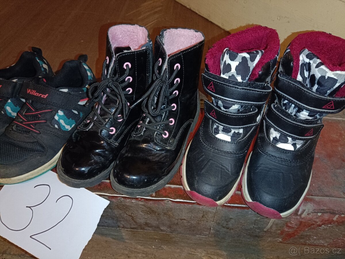 Dětská obuv 32 33 34