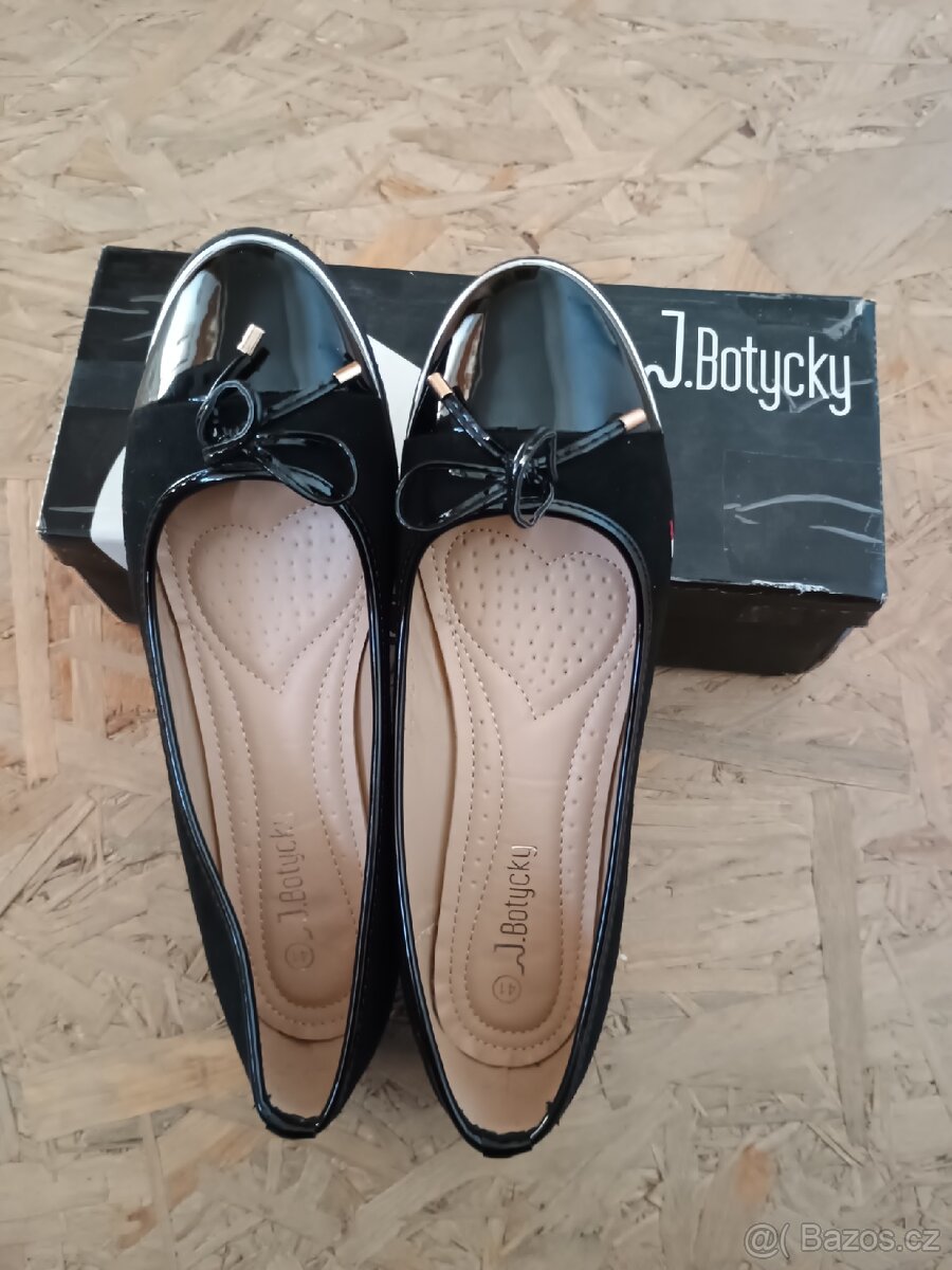 Dámské baleríny J.Botyčky, vel.41