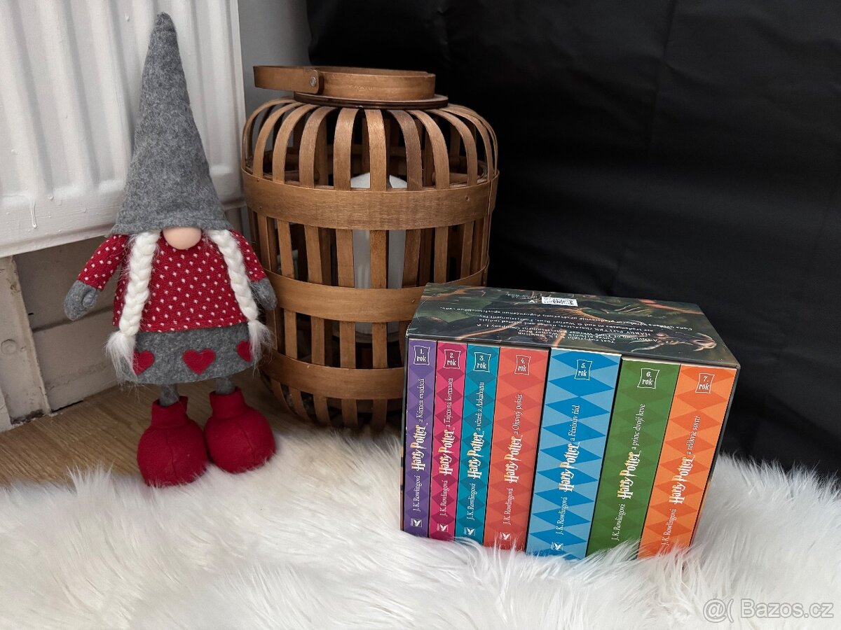 Harry potter - celá sada 1-7 - top stav