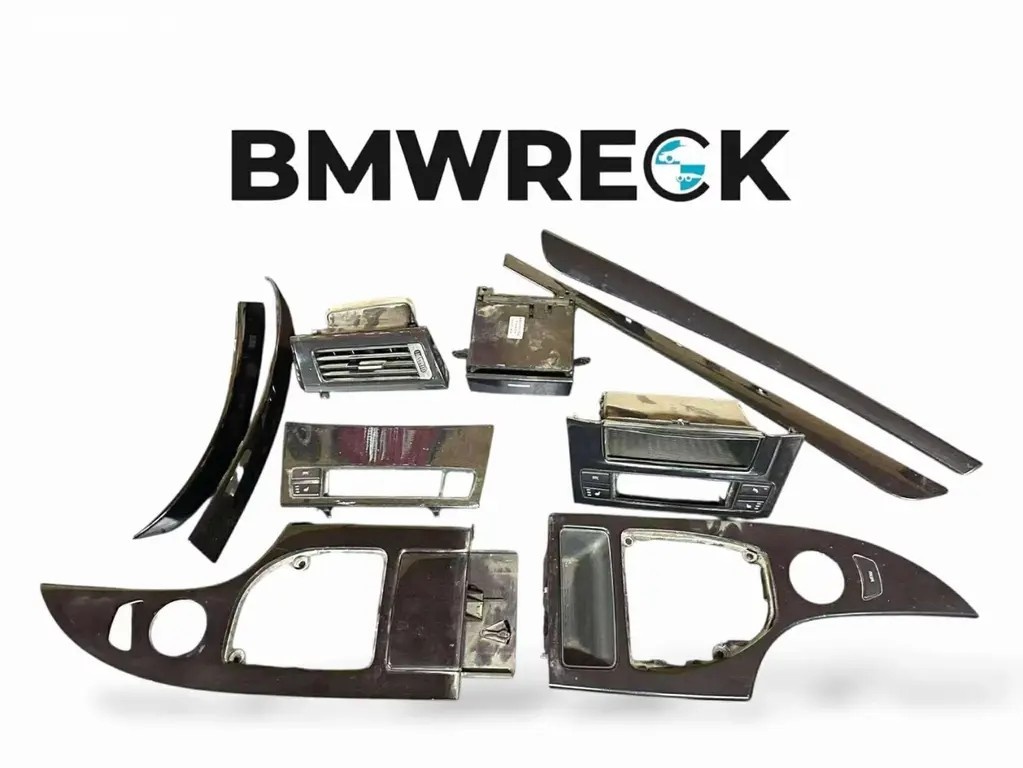 BMW E60 E61 dekorové lišty piano black - KUSOVĚ