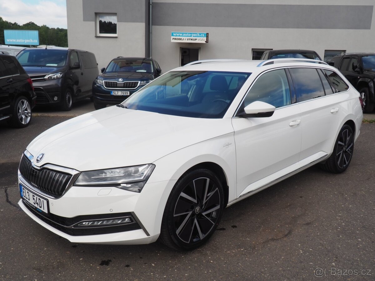 2021 Škoda Superb 1.4iV hybrid L&K DSG, DPH, Webasto