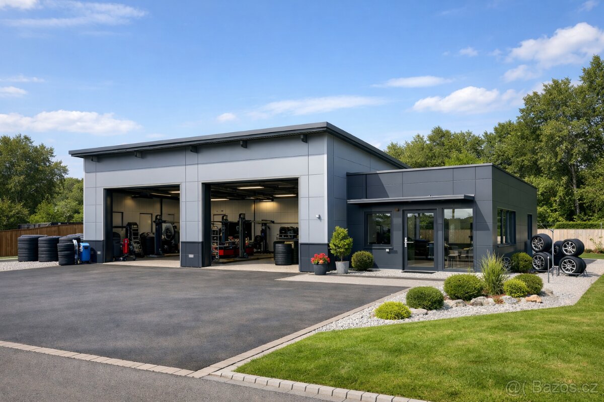 pozemek 1000-2000m2 na pneuservis