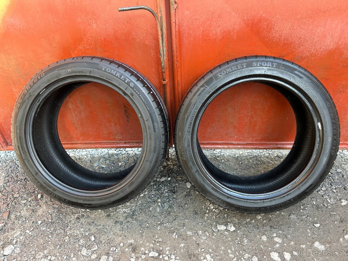 Prodám gumy 245/45/18