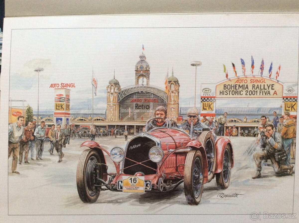 Sběratelský´Obraz od malíře Zapadlíka