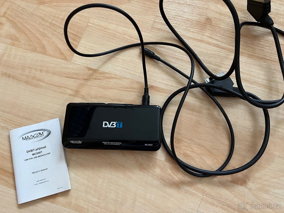 DVB-T přijímač MASCOM MC 550 T USB PVR